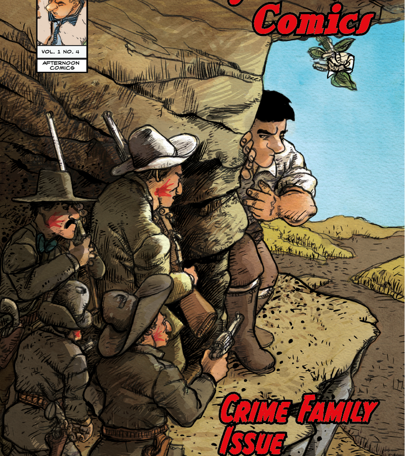 Blueboy Brown Comics #4. CRIME FAMILY